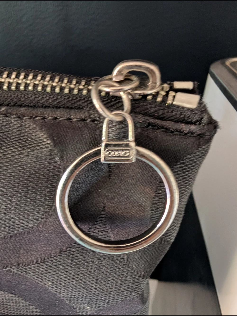Coach black poppy